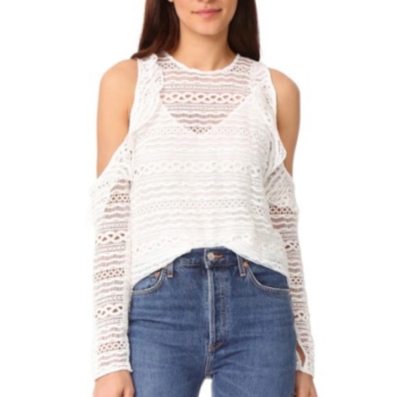 Line & Dot Tops - Line & Dot Crochet Top